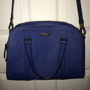 Kate Spade Blue Bag Adjustable Straps